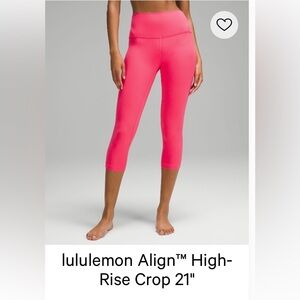 Lululemon Women’s Pink Leggings